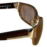 Prada Gold Frame Sunglasses