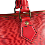 Louis Vuitton Red Epi Leather Speedy 25
