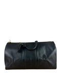 Louis Vuitton Black Epi Leather Keepall 50