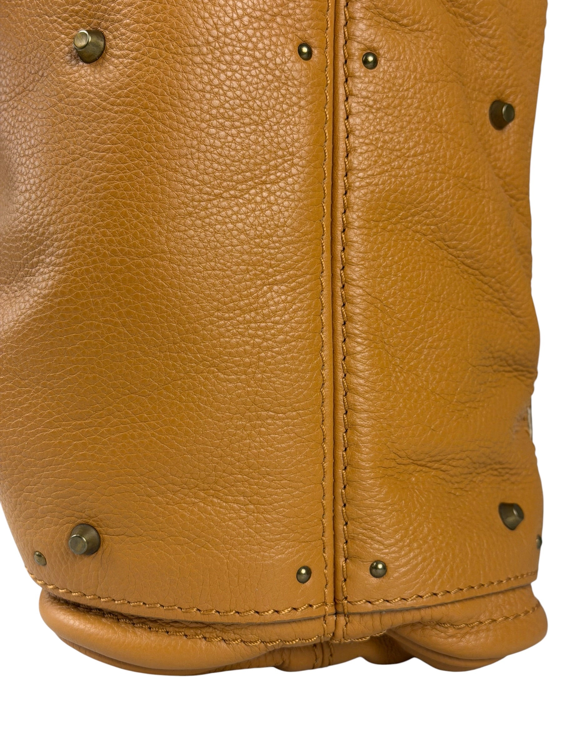 Chloe Tan Brown Leather Paddington Shoulder Bag