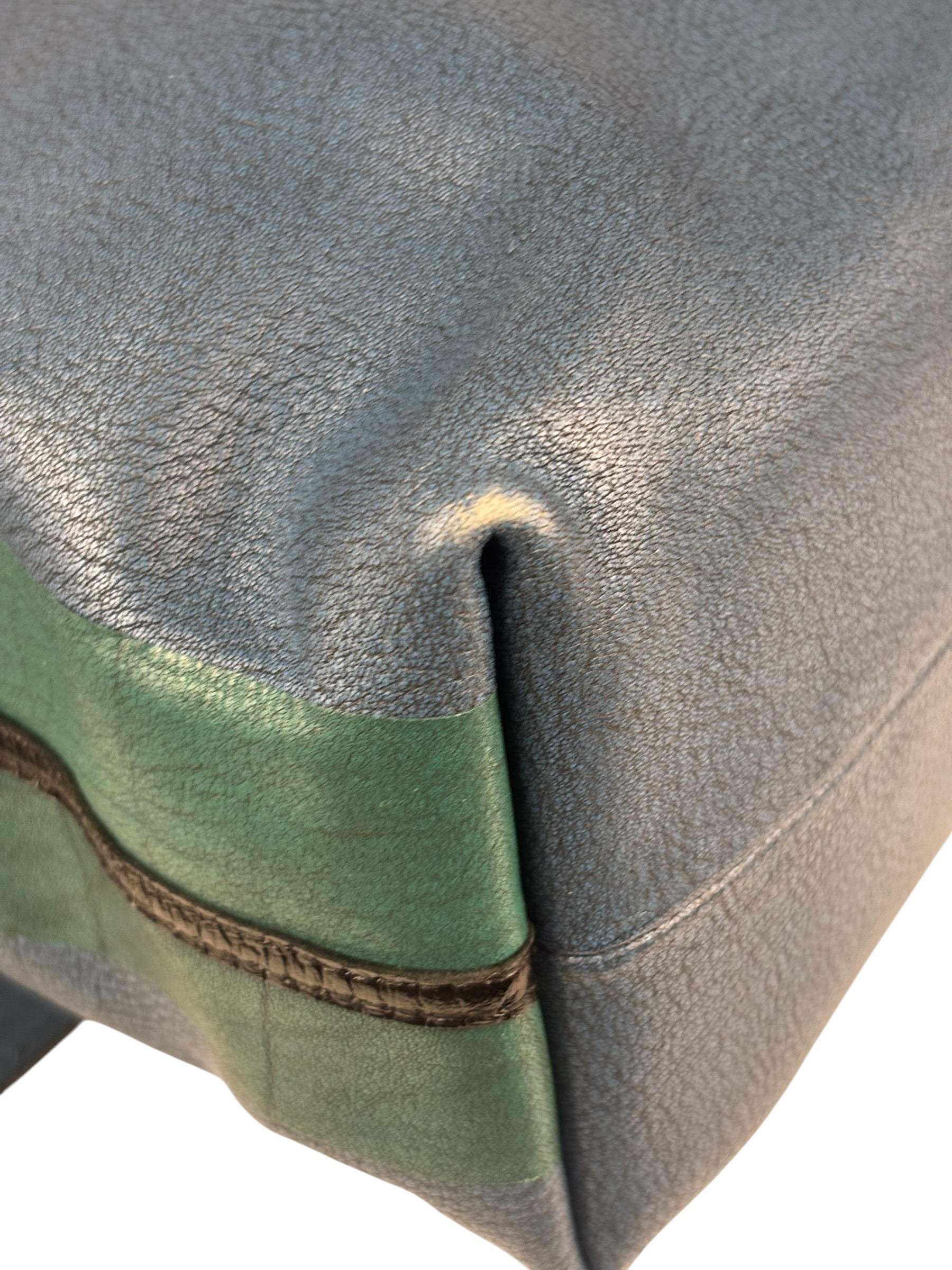 Bottega Veneta Navy Blue Messenger Bag