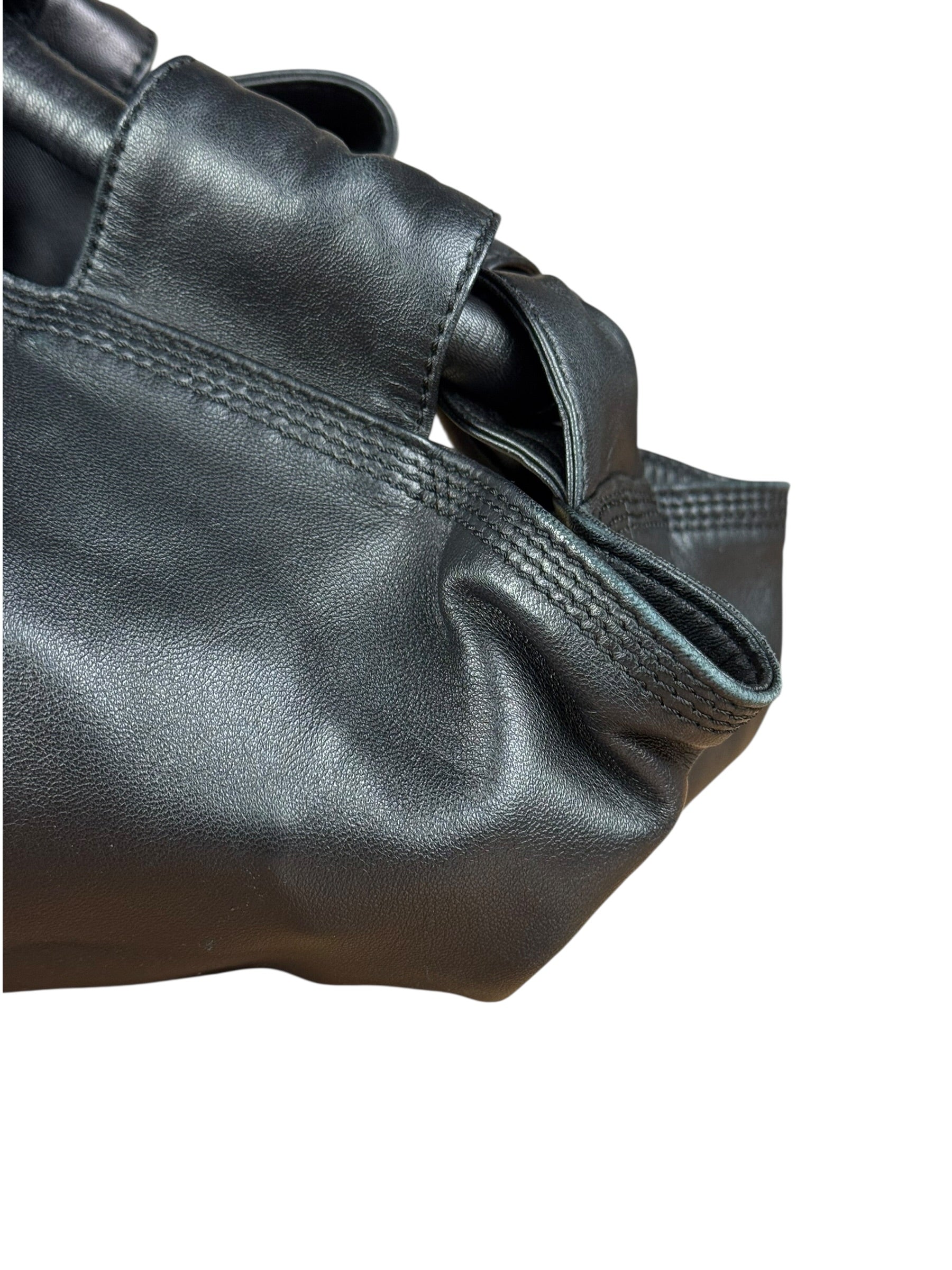 Loewe Black Leather Small Nappa Aire Handbag