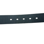 Balenciaga Black Leather Belt