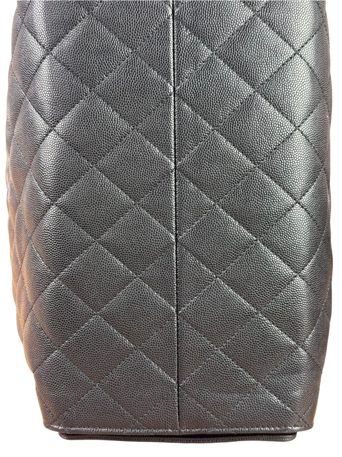 Chanel Medium Black Caviar 25 Hobo Bag