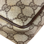 Gucci GG Vintage Coated Canvas Zip Pouch
