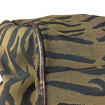 Fendi Vintage Tiger Print Canvas Bowler Bag