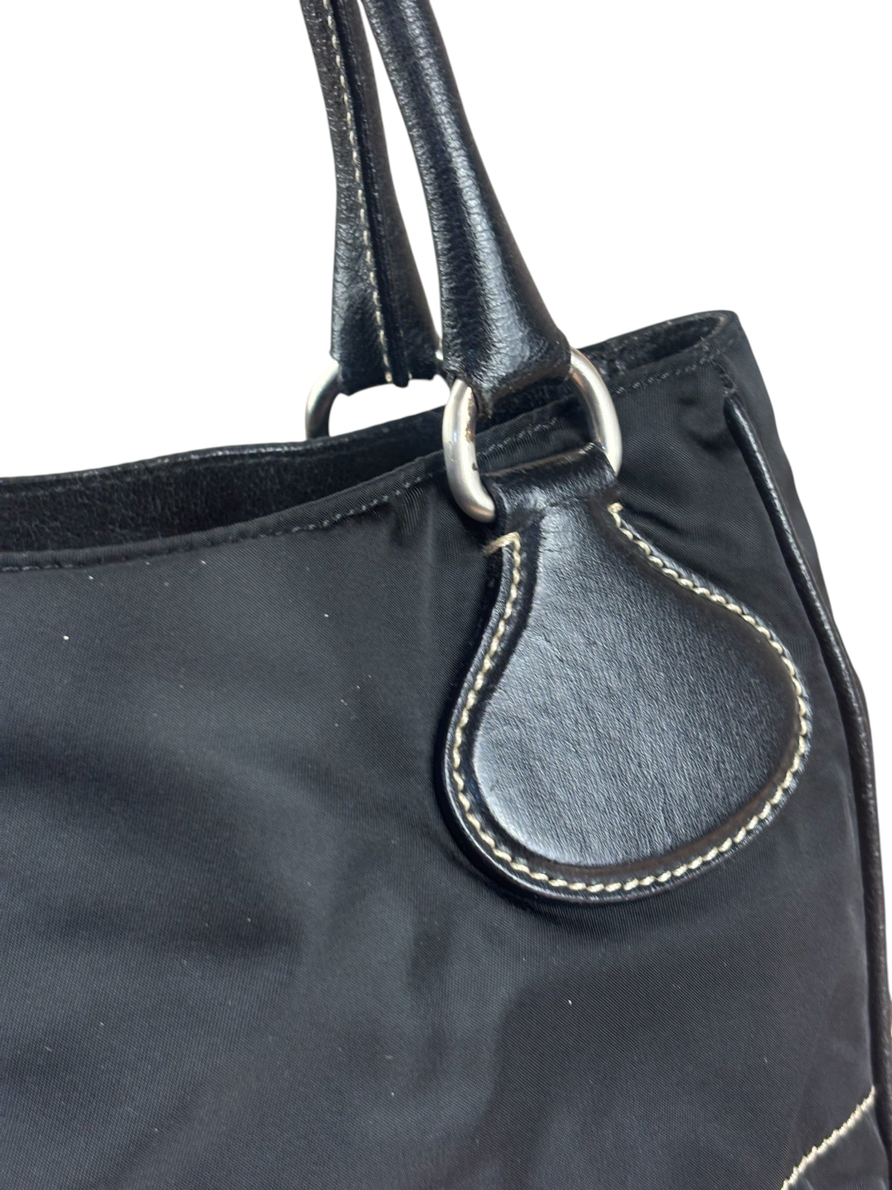 Prada Nylon Duet Handbag