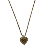 Christian Dior Heart Necklace