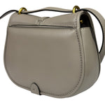 Fendi Dove Gray Leather C'mon Crossbody Bag