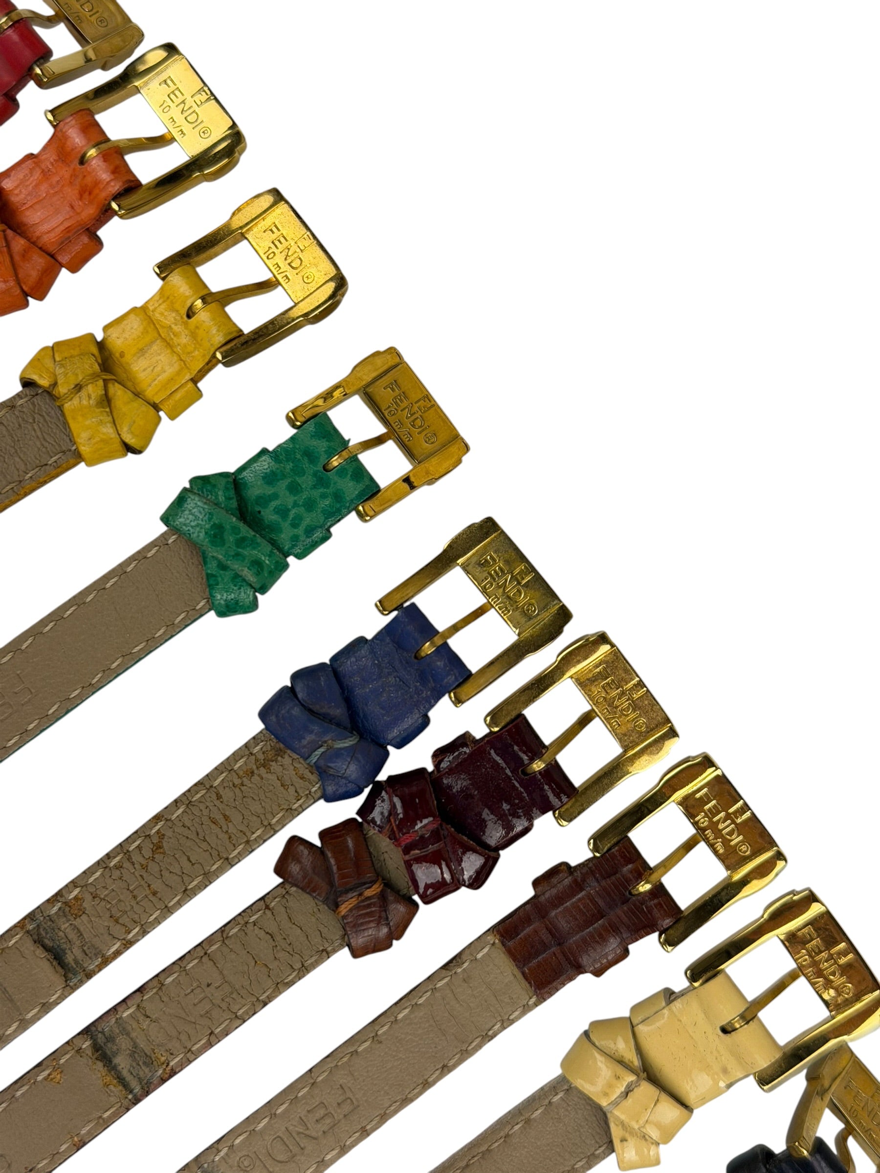 Fendi Vintage Chameleon Interchangeable Strap Watch Set - 640L