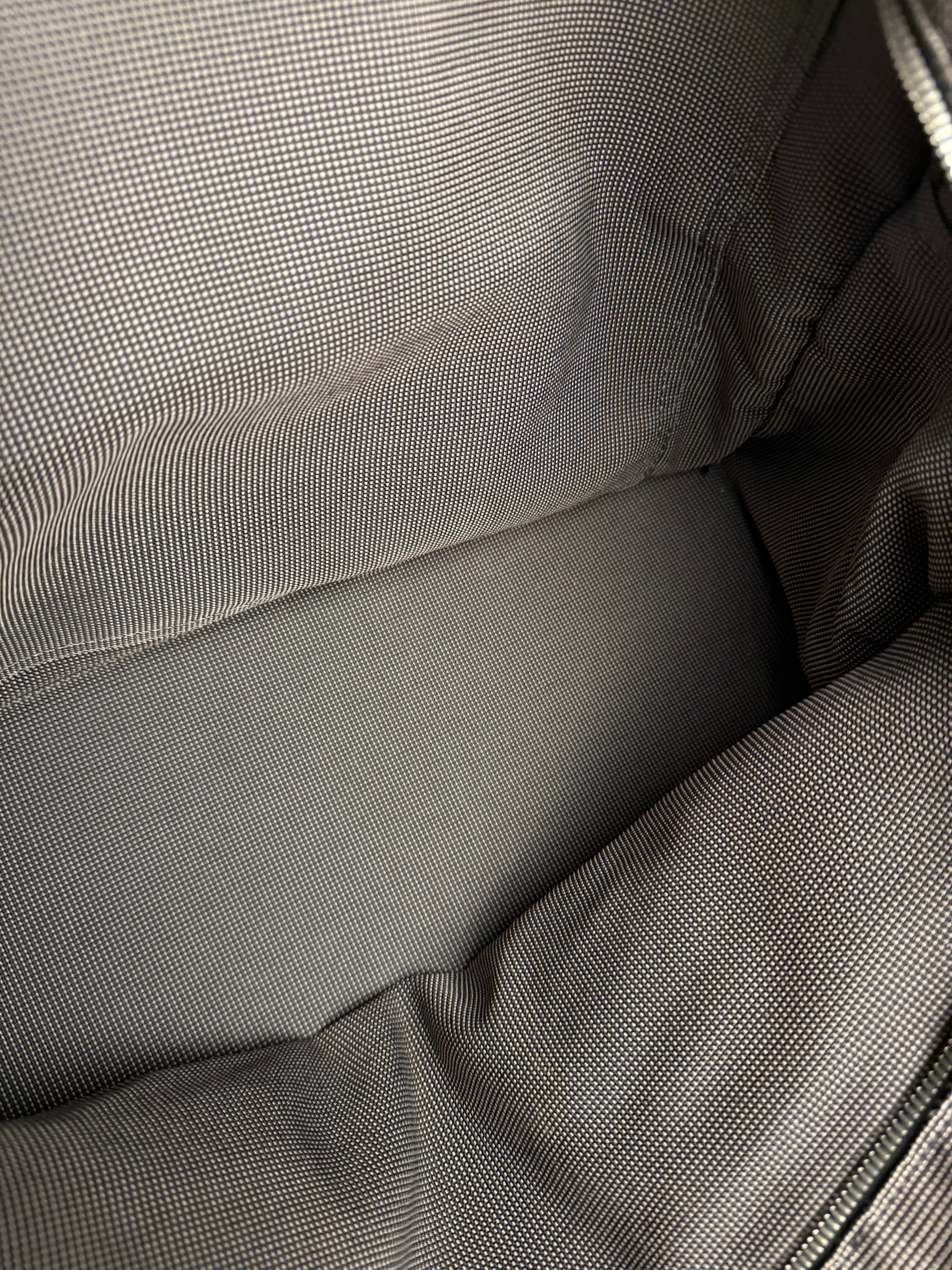 Hermes Herline Canvas Tote Grey