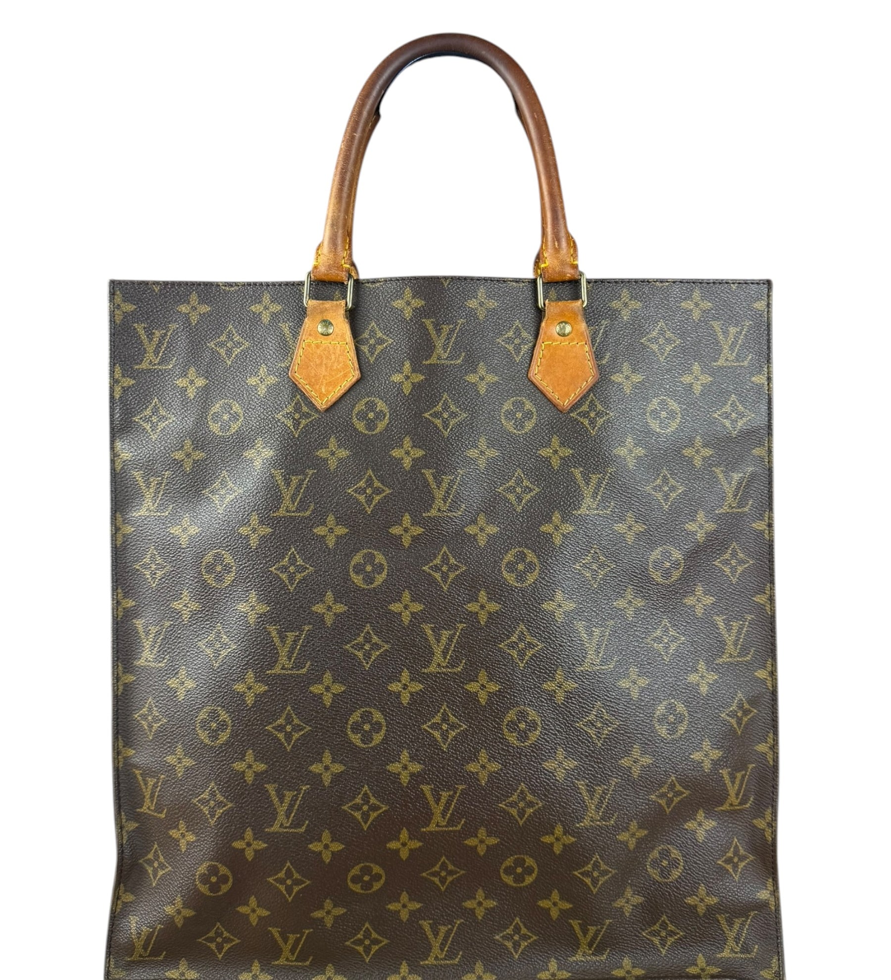 Louis Vuitton Vintage Monogram Sac Plat Tote
