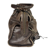 Balenciaga Brown Leather Medium Le City Two-Way Bag