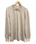 Hermes Beige Cashmere Blend Quarterzip