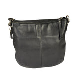 Coach Black Leather Soho Pleated Crossbody Bag