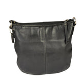 Coach Black Leather Soho Pleated Crossbody Bag