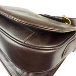 Celine Horse Carriage Dark Brown Leather Shoulder Bag