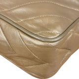 Chanel Tan Beige Chevron Leather Camera Case