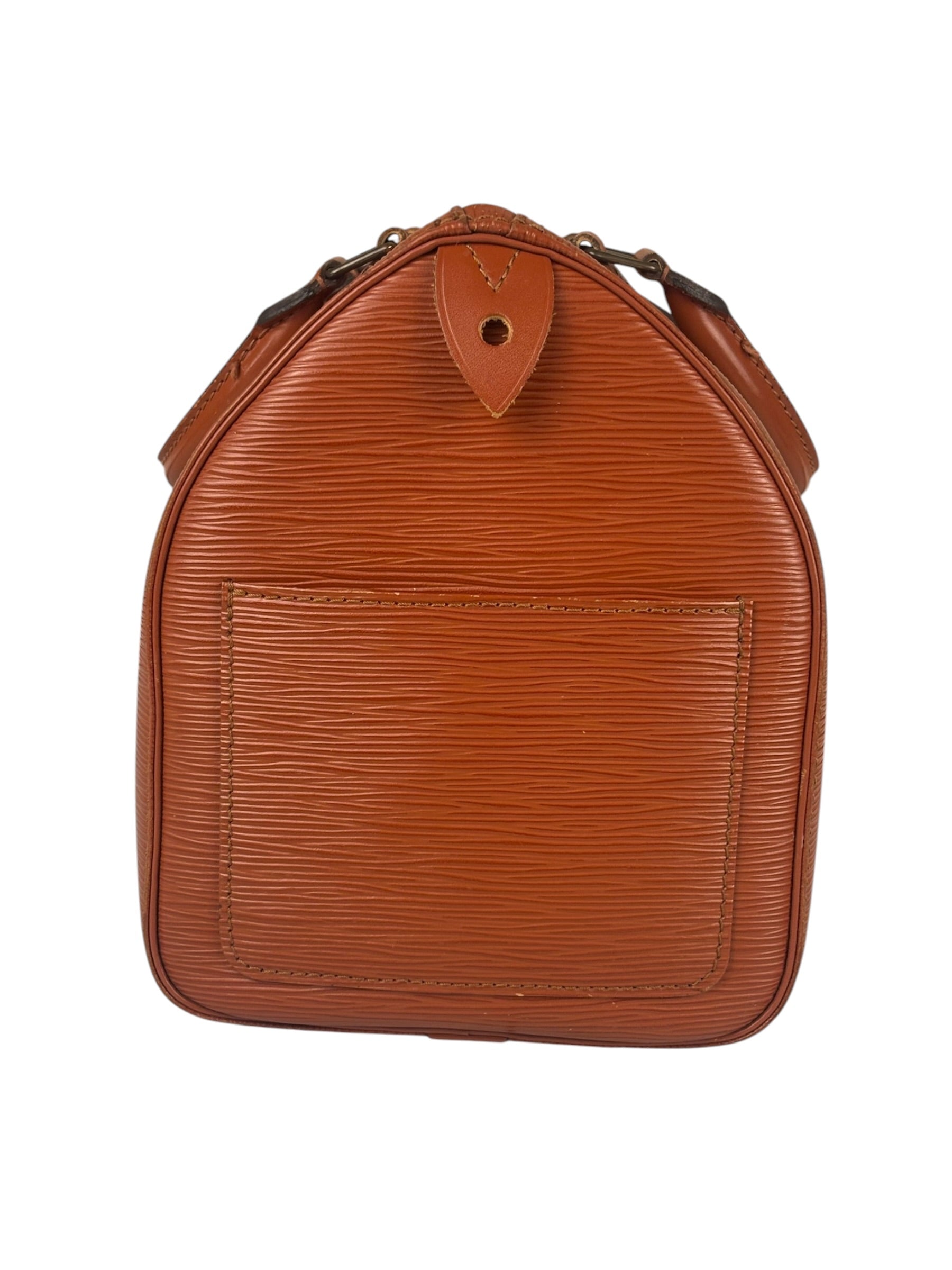 Louis Vuitton Brown Epi Speedy 30