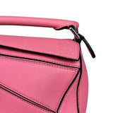 Loewe Pink Leather Mini Puzzle 2Way Bag
