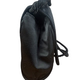 Prada Vintage Black Satin Mini Shoulder Bag