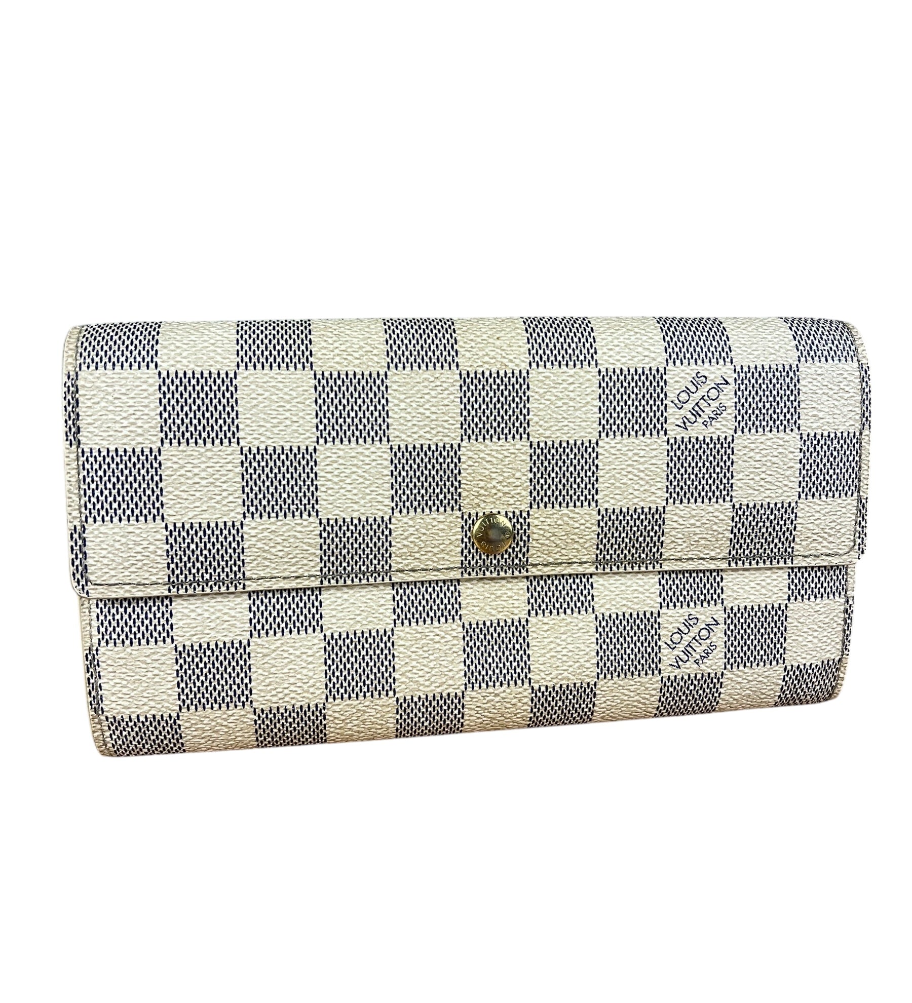 Louis Vuitton Damier Azur Long Wallet