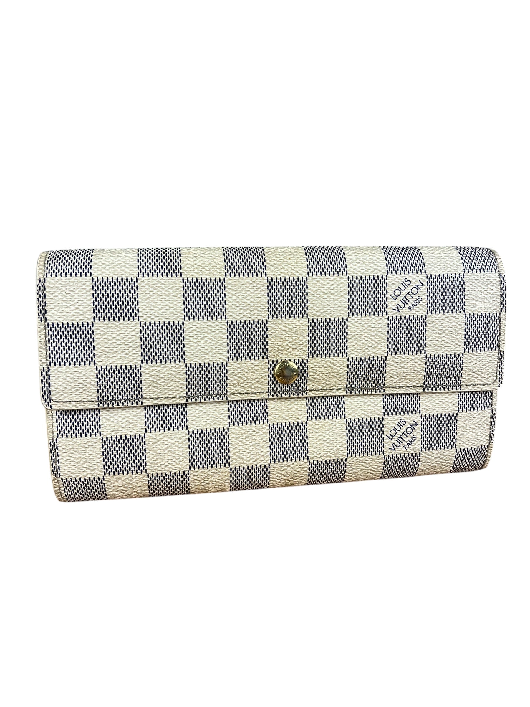 Louis Vuitton Damier Azur Long Wallet