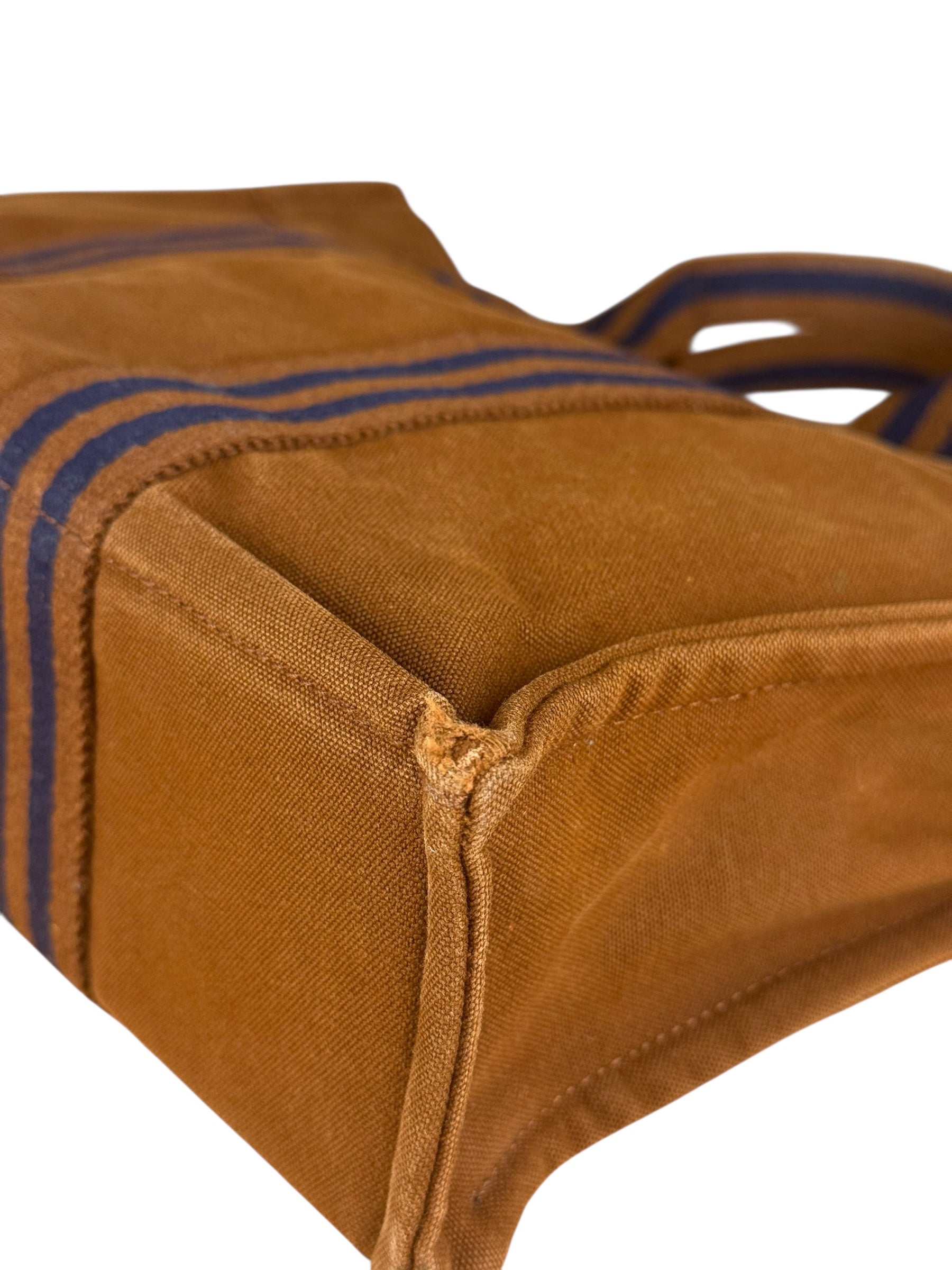 Hermes Brown Canvas Fourre Tout PM