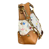 Louis Vuitton White Murakami Judy MM 2Way