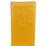 Loewe Yellow Leather Anagram Slim Bifold Long Wallet