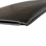 Yves Saint Laurent Black Pebbled Leather Pouch