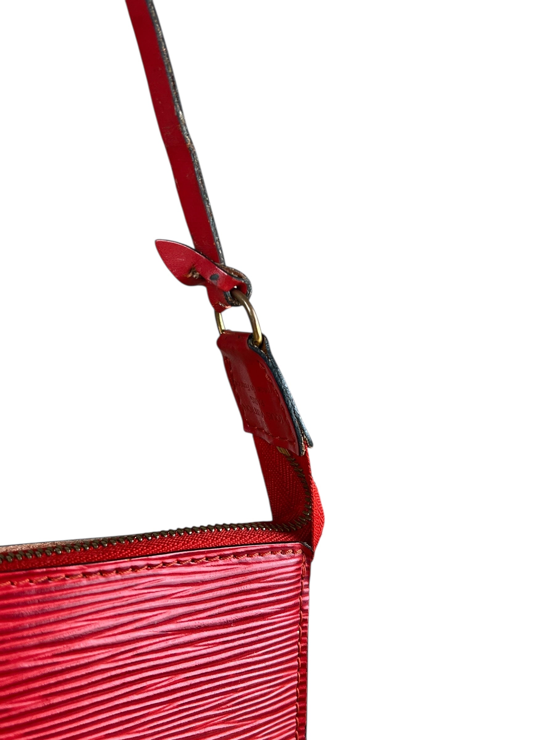 Louis Vuitton Red Epi Pochette