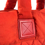 Chanel Red Nylon Coco Cocoon Tote Bag 2009