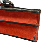 Gucci Red/Beige Dionysus GG Supreme Shoulder Bag