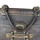 Gucci New Pelham Brown Leather Handbag