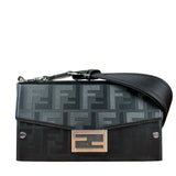 Fendi Soft Trunk Baguette Black