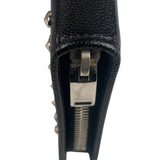 Saint Laurent Black Studded Long Wallet