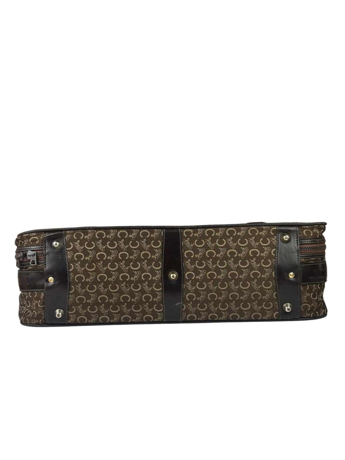 Celine Vintage Macadam Canvas Travel Bag