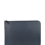 Coach Navy Pebbled Leather Laptop Case