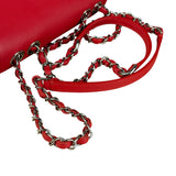 Chanel Red Calfskin Small Box Flap 2017