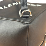 Balenciaga Black Leather Cube Bag 4x4