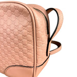 Gucci Bree Microguccissima Leather Camera Bag Pink