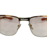 Christian Dior Vintage Pink Tinted Frame Sunglasses