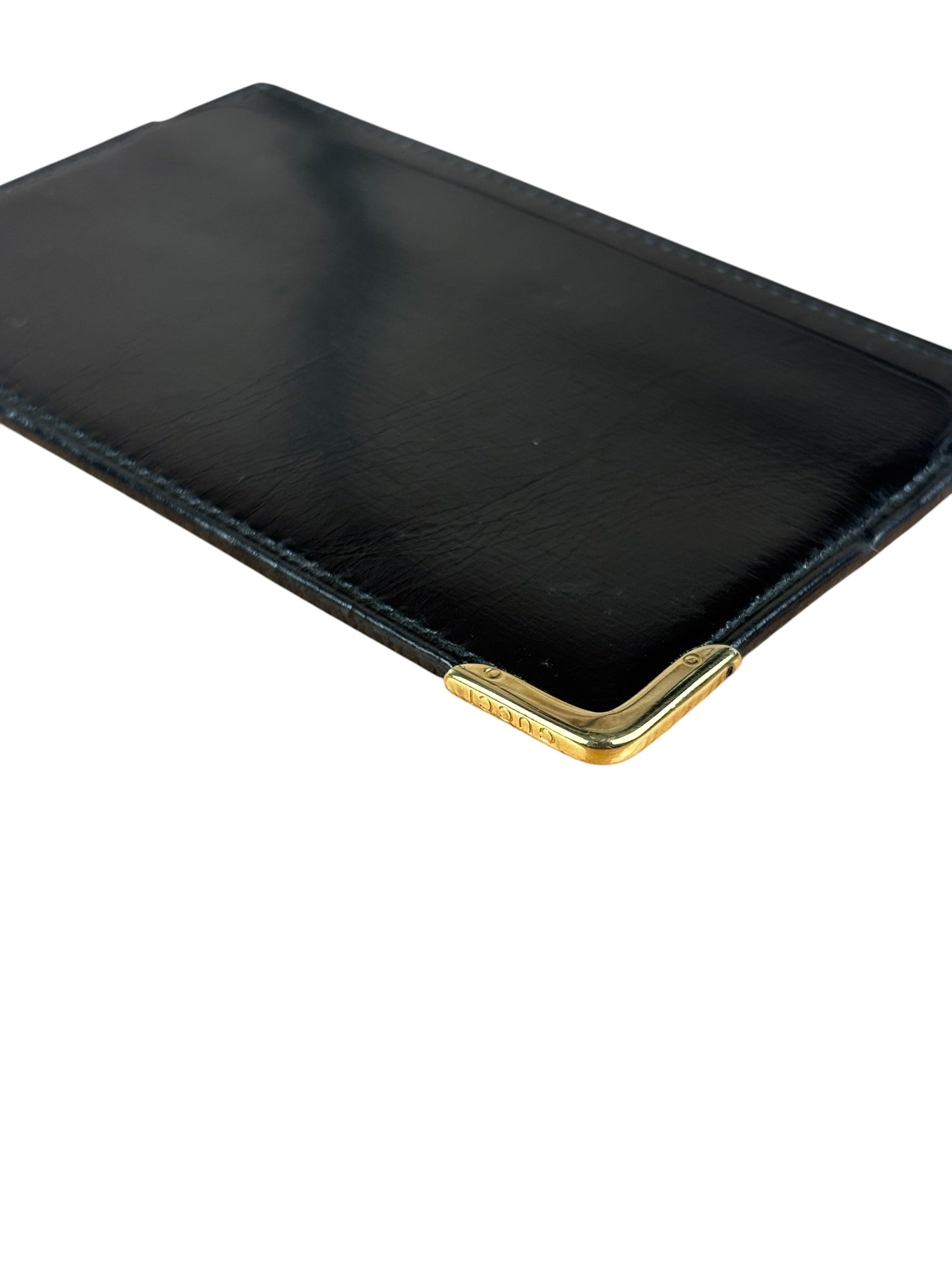 Gucci Black Leather Card Holder