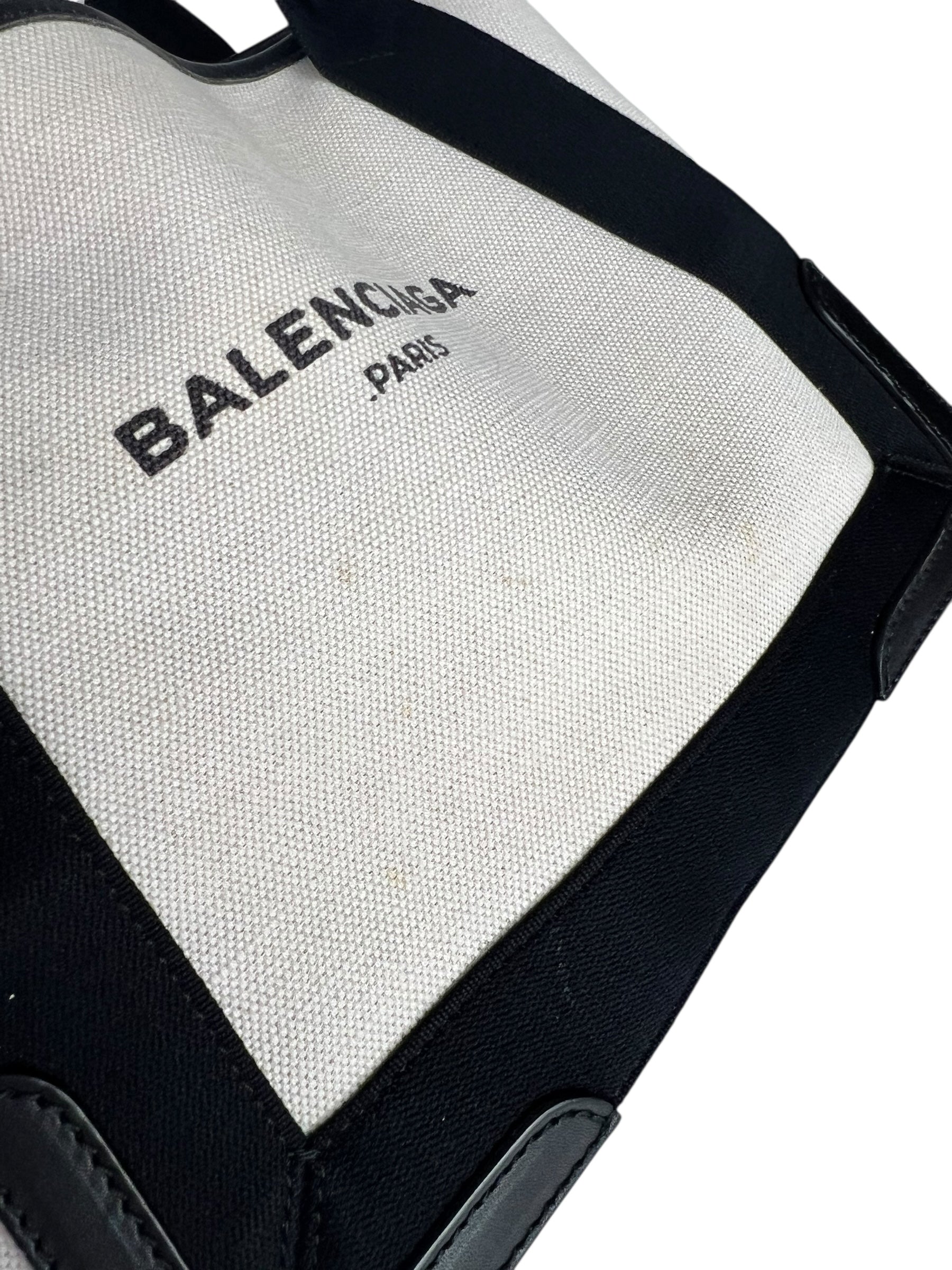 Balenciaga Black Cabas Tote Bag