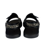 Gucci Black Cordovan Horsebit Sandals