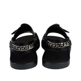 Gucci Black Cordovan Horsebit Sandals