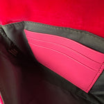 Fendi Pink Zucca Velvet Baguette Belt Bag