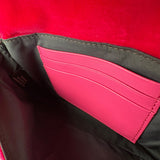 Fendi Pink Zucca Velvet Baguette Belt Bag