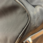 Prada Black Nylon Boston Travel Bag